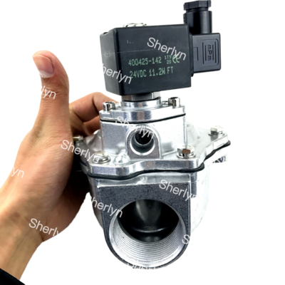 ASCO 1.5 นิ้ว มุมขวา Electromagnetic Pulse Valve SCG353A047 DN40 กระเป๋ากรอง