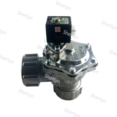 วาล์วพัลส์แม่เหล็กไฟฟ้า ASCO SCG353A065 วาล์วพัลส์อินเทอร์เฟซแบบหมุน ซีล NBR ซีรีส์ 353 วาล์วพัลส์คู่สำหรับเก็บฝุ่น
