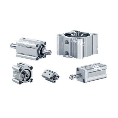 CQ2A12-10DM กระบอกสูบขนาดเล็ก SMC แบบสองทาง ก้านเดี่ยว 12 สูบ เส้นผ่านศูนย์กลาง 10 ช่วงชัก