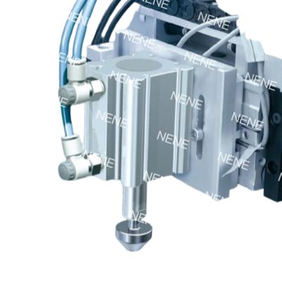 CQ2A12-10DM กระบอกสูบขนาดเล็ก SMC แบบสองทาง ก้านเดี่ยว 12 สูบ เส้นผ่านศูนย์กลาง 10 ช่วงชัก