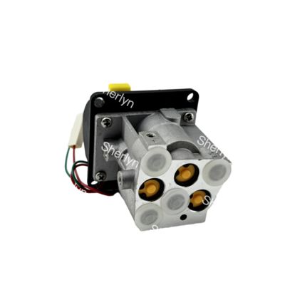 BKQF34-C 3 Way Hyva 14750665H วาล์วควบคุมรถบรรทุกขยะ