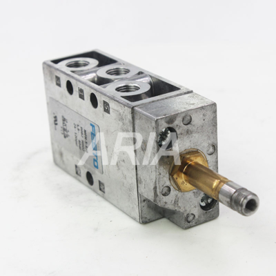 MFH-5-1/8 9982 วาล์วโซเลนอยด์ 5/2, กลับสปริง 1.8-8 บาร์ G 1/8, สายโค้ลขายแยก