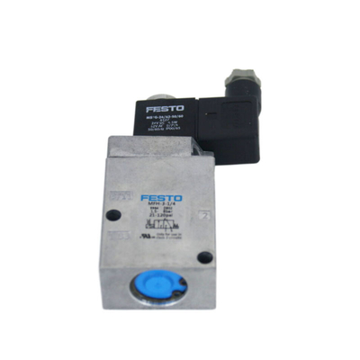 ฟีสโต้แวลล์ MFH-3-1/4 9964 แวลล์กล, 3 Port, ปิด, ไฟฟ้า, G 1/4, 0.15 ถึง 0.8 Mpa