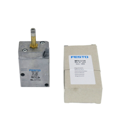 ฟีสโต้แวลล์ MFH-3-1/4 9964 แวลล์กล, 3 Port, ปิด, ไฟฟ้า, G 1/4, 0.15 ถึง 0.8 Mpa