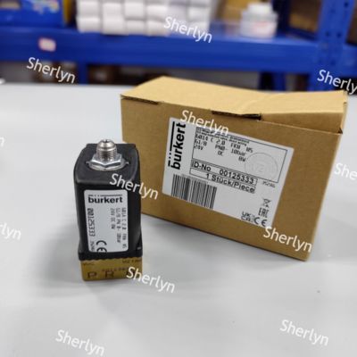 Burkert 00125334 วาล์วซอลีนอยด์สองตําแหน่งสามทาง 6014 ซีรีส์ C ปิดปกติ G1/8 กําแหน่งวาล์วทองแดง