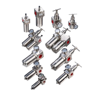 SR400 3/8 ผงขนาดกรองปนูมาติก กําหนดการกรองน้ํามันสแตนเลส