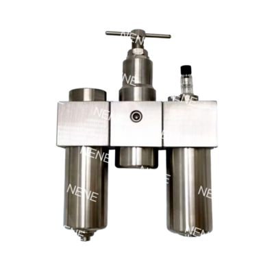 SFSRSL200 สามชุดเหล็กดัดเหล็ก SUS316 เครื่องปรับกรองอากาศ G1/4 กําหนดความดัน