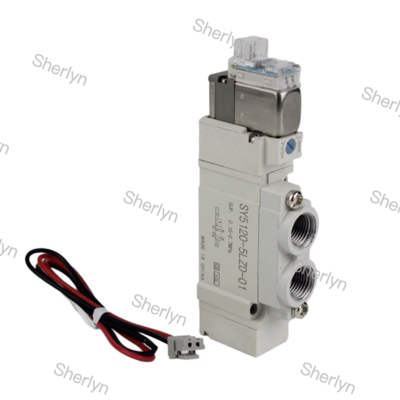 SMC วาล์วโซเลโนอิด SY3120-6LZD-C4 SY3000 ซีรีส์ 12VDC