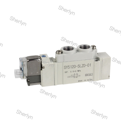 SMC วาล์วโซเลโนอิด SY3120-6LZD-C4 SY3000 ซีรีส์ 12VDC