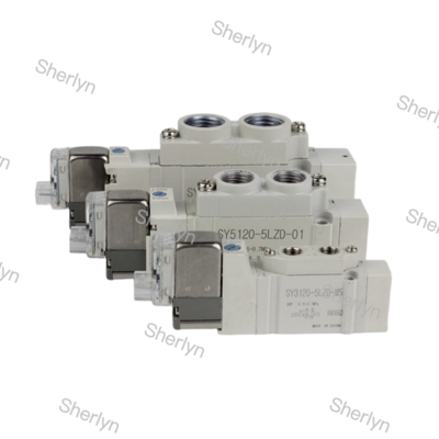 SMC วาล์วโซเลโนอิด SY3120-6LZD-C4 SY3000 ซีรีส์ 12VDC