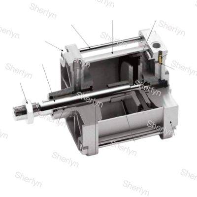 P1F-S032MC-0050-0000 ซีรีส์พาร์คเกอร์ ปนิวเมติกซิลินเดอร์