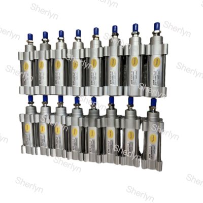 P1F ซีรี่ย์ PARKER ISO15552 P1F-S032MC-0075-0000 ส่วนประกอบอัตโนมัติกล่องอากาศที่มีผลการกระทําคู่