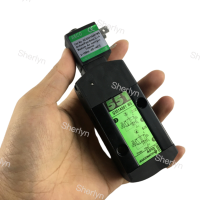 วาล์วแม่เหล็กไฟฟ้า ASCO รุ่น 551 SCG551A001MS ขดลวดเดี่ยว