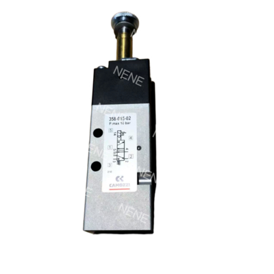 CAMOZZI 358-015-02-G77 วาล์วโซเลนอยด์ 5/2 Way 1/8" 24V DC 3.1W / 48V AC 3.8VA