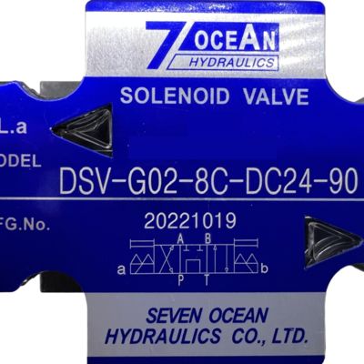 วาล์วโซลินอยด์ 7Ocean Automation DSD-G02-8C-A220 วาล์วควบคุมทิศทาง