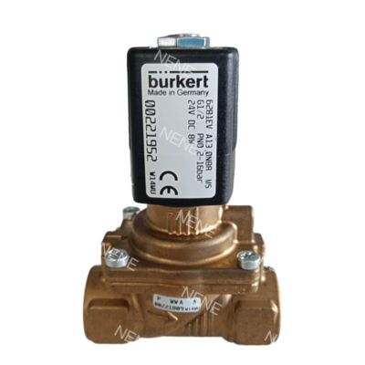 10.0 รูไหล 6281 โซลินอยด์วาล์ว Burkert ตัวเรือนทองเหลือง ซีล NBR 00322499