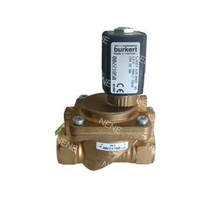 วาล์วทองเหลือง Burkert 00221842 6281 G3/8 2/2 ปกติปิด รูไหล 13.0 NBR ซีล AC24V 8W 0.2-16bar