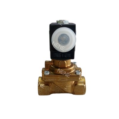 บอร์เคิร์ต วาล์วโซเลนอยด์ 00221857 6281 ประเภท G1 2/2 ปิดปกติ 25.0 หลุมระบาย NBR ปิดร่างวาล์วทองแดง AC24V 8W