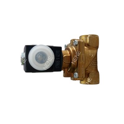 00221861 6281 G1 1/4 2/2 ปกติปิด 25.0 รูไหล NBR ซีล ตัววาล์วทองเหลือง AC220V Burkert