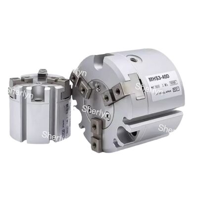 มือสองการกระทํา MHS2-25D 25 Bore SMC ซิลินเดอร์ clamping ช่องสอง