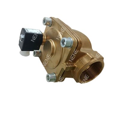 วาล์ว Burkert DC24V 00221954 6281 G3/4 2/2 ปิดโดยปกติด้วยการควบคุมด้วยมือ 13.0 หลุมระบาย NBR ผนึกร่างวาล์วทองแดง 8W 0.2-16bar