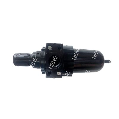 เครื่องควบคุมกรอง Norgren รูปแบบ B68G-8GK-MR3-RLN G1 Port 40μm 04-8 Bar คู่มือ ไม่มีสัดส่วน เครื่องเลื่อมอากาศปนูเมติก