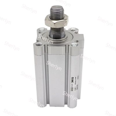 กระบอกสูบแบบบาง CDQ2 Series CDQ2B12-25D SMC ขนาด 12 มม.