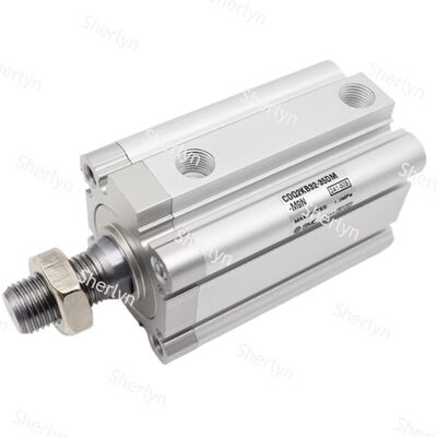 CDQ2B12-20D SMC กระบอกบาง CDQ2 ซีรีส์ 12 กระบอก กว้าง 20 ช่อง