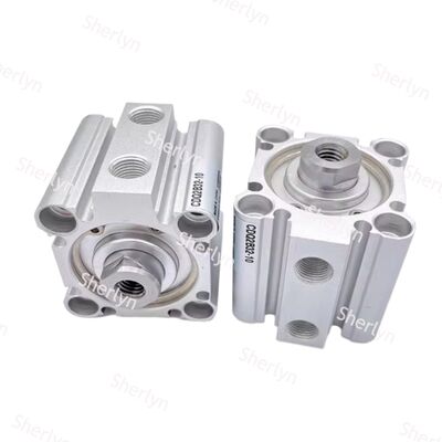 SMC กระบอกบางปนิวเมติกขนาดเล็ก CDQ2B12-10D กระบอกคอมแพคต์ 12-bore