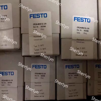 FESTO กระปุกอากาศ CPE18-M1H-3GLS-QS-8 163153