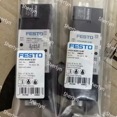 วาล์วโซลินอยด์ลม FESTO CPE18-M1H-3GL-QS-8 163149 3/2, ปิด, โมโนสเตเบิล
