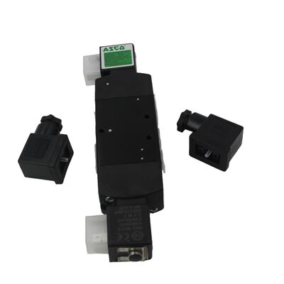 โซลินอยด์วาล์ว ASCO SCG531C018MS วาล์วควบคุมทิศทางแบบสองตำแหน่งห้าทาง ควบคุมด้วยไฟฟ้าสองทาง