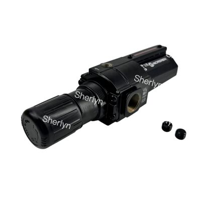 B74G Series B74G-4GK-AP1-RMN NORGREN ตัวกรองปรับแรงดัน 1/2" พอร์ต ISO G