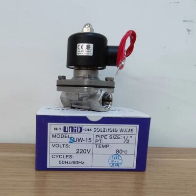 UNID SUW-50 วาล์วควาย, วาล์วน้ํา, วาล์วปนิวเมติก, วาล์วซอลีนอยด์ 2 นิ้ว DN50
