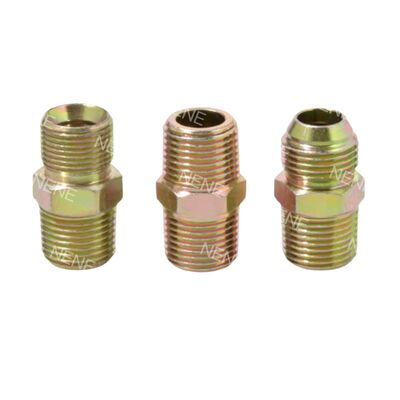 1/8" 1/4" Flat Mouth Union Reducing Adapter Connecting Fitting with Different Specifications on Both Ends เครื่องปรับการเชื่อมต่อที่มีความแตกต่างกันในทั้งสองปลาย