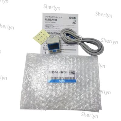 Nt Intelligent Pressure Switch SMC ISE30A-01-E-L การออก NPN