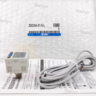 Long Lead NPN Pressure Switch For Long-distance Installation Of Large Equipment SMC ISE30A-01-N-ML R1/8 Interface