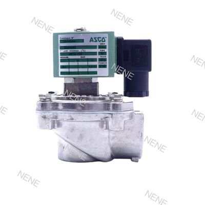 วาล์วพัลส์แบบนิวแมติก วาล์วพัลส์ ASCO SCG353G044 เกลียว G 3/4" วาล์วโซลินอยด์แบบพัลส์เจ็ทพร้อมรูเปิด 27 มม. สำหรับระบบกำจัดฝุ่นอุตสาหกรรม