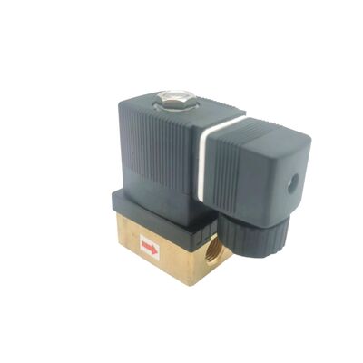 6013 ซีรี่ย์ ฟลิวิด โซเลโนอิด วาล์ว 00125302, ปิดปกติ 2/2 Way, G1/4 การเชื่อมต่อเส้น, FKM Seal & Brass Body, 24VAC Power,Max 10bar