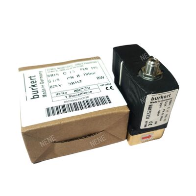 2/2 NC วาล์ว Solenoid กระทบตรง 00125304, G1/4 Inch Port, 3.0 Flow Oriffice, FKM วาล์วทองแดงปิด, 220V แอคพลังงานอุตสาหกรรม, ความดันการทํางาน 10bar