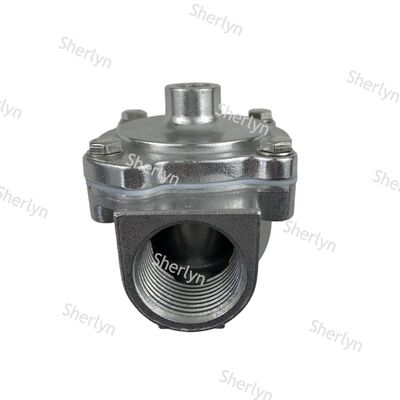 1 นิ้ว ASCO G353A042 เกลียวโซลินอยด์วาล์วชีพจรโครงสร้างโลหะผสมอลูมิเนียมตอบสนองอย่างรวดเร็ว