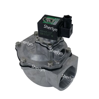 2-1/2 นิ้ว วาล์ว Diaphragm Port Threaded ASCO SCG353A051 353 ซีรีส์ การทําความสะอาดฝุ่นอุตสาหกรรม