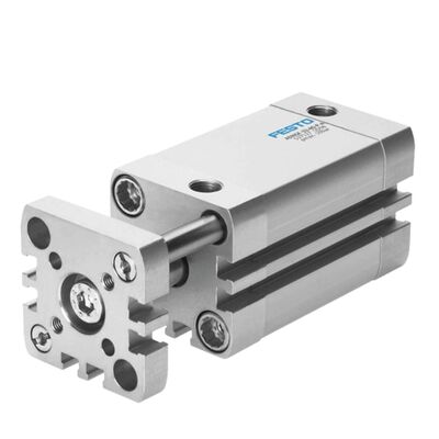 ซิลินเดอร์คอมแพคต์ที่มีการทํางานสองครั้ง พร้อมไม้นํา Festo ADNGF-12-10-P-A ขนาด 12 มม