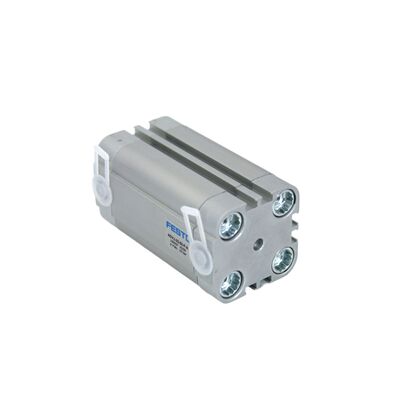 ปนูมาติก ดิเวอร์เทิง  FESTO 156604 ADVU-20-25-A-P-A 20x25mm ไม้ยางกลมขนาดเล็กกลมกลม M5 Port Double-acting Magnetic Piston ISO 6432 สําหรับสวิทช์คอนเวียร์