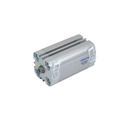 FESTO 156602 ADVU-20-15-A-P-A M5 Port 20x15mm External Thread Double-Action Pneumatic Cylinder for Workpiece Sorting with Magnetic Piston ISO 6432 สายพัดลมที่ทํางานได้สองครั้ง