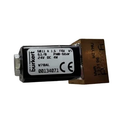 0.2-16bar ทนแรงดัน G1/2 BURKERT 00221882 6281 อุปกรณ์วาล์วอัตโนมัติใช้ AC220V