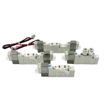 SMC SY3000 ซีรีส SY3120-5LZD-M5 วาล์วซอลีนอยด์อากาศควบคุมทิศทาง