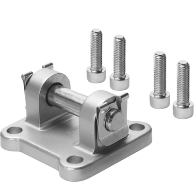 คิท Trunnion ระหว่าง FESTO DAMT-V1-50-A 50 Bore การติดตั้งปนูเมติกที่ใช้ในสายการผลิตการประกอบอิเล็กทรอนิกส์