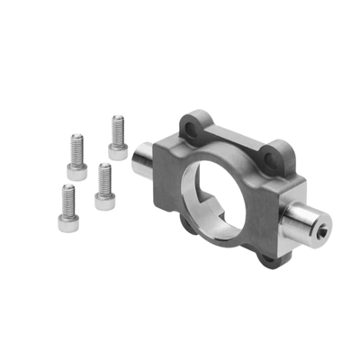 100 Bore FESTO DAMT-V1-100-A Intermediate Trunnion Kit Accessory for Heavy Industry Processing Production Line กล่องที่ใช้ในการผลิต