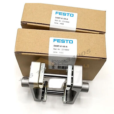 DAMT-V1-32-A 2213233 Festo Trunnion Mount สำหรับกระบอกสูบนิวเมติก RoHS LABS ได้รับการอนุมัติส่วนประกอบที่ทนทานการรวมระบบนิวเมติกในอุดมคติ